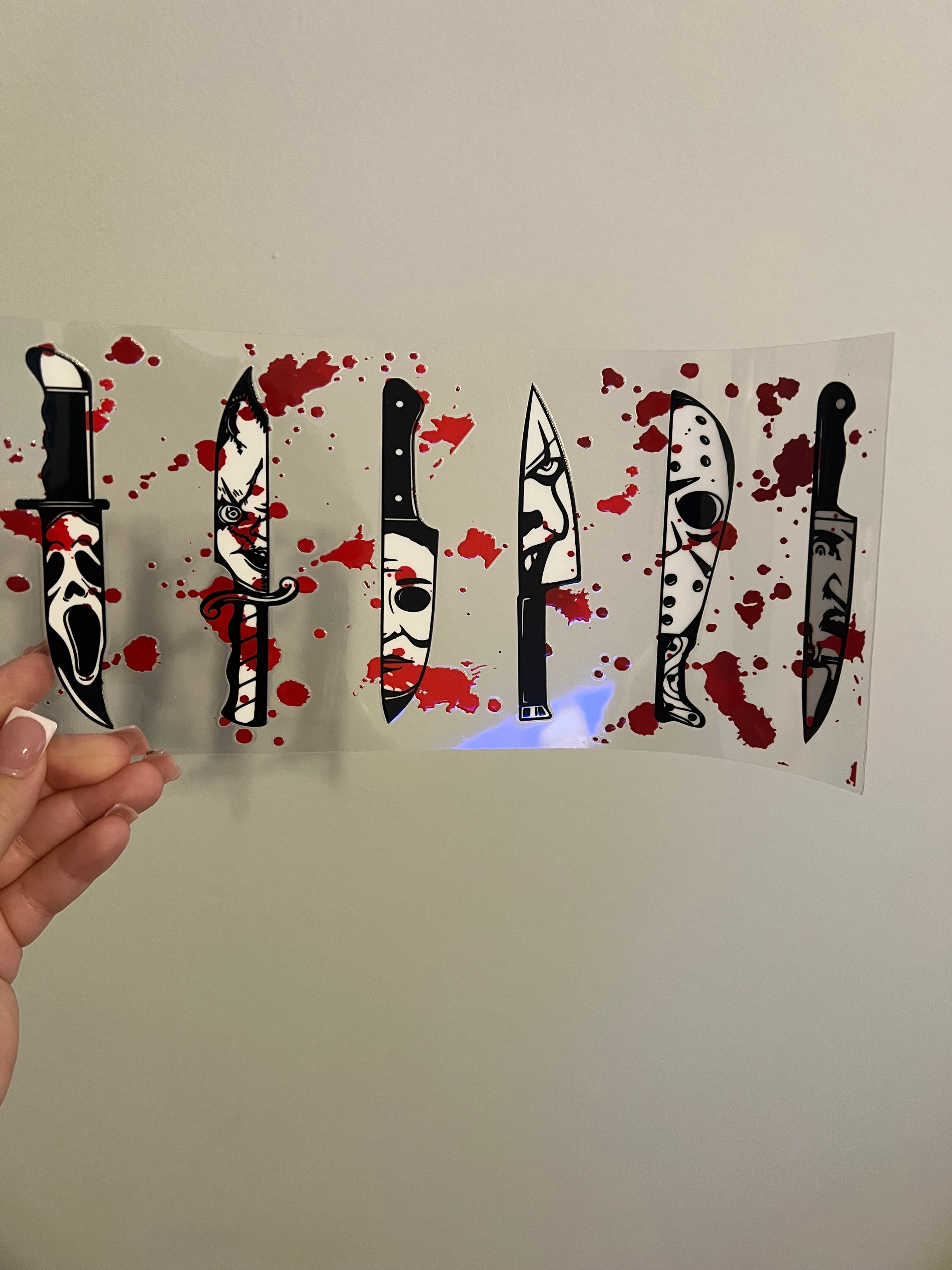 Knifes Horror #3 Decal