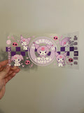 Kuromi Purple Starbucks Decal
