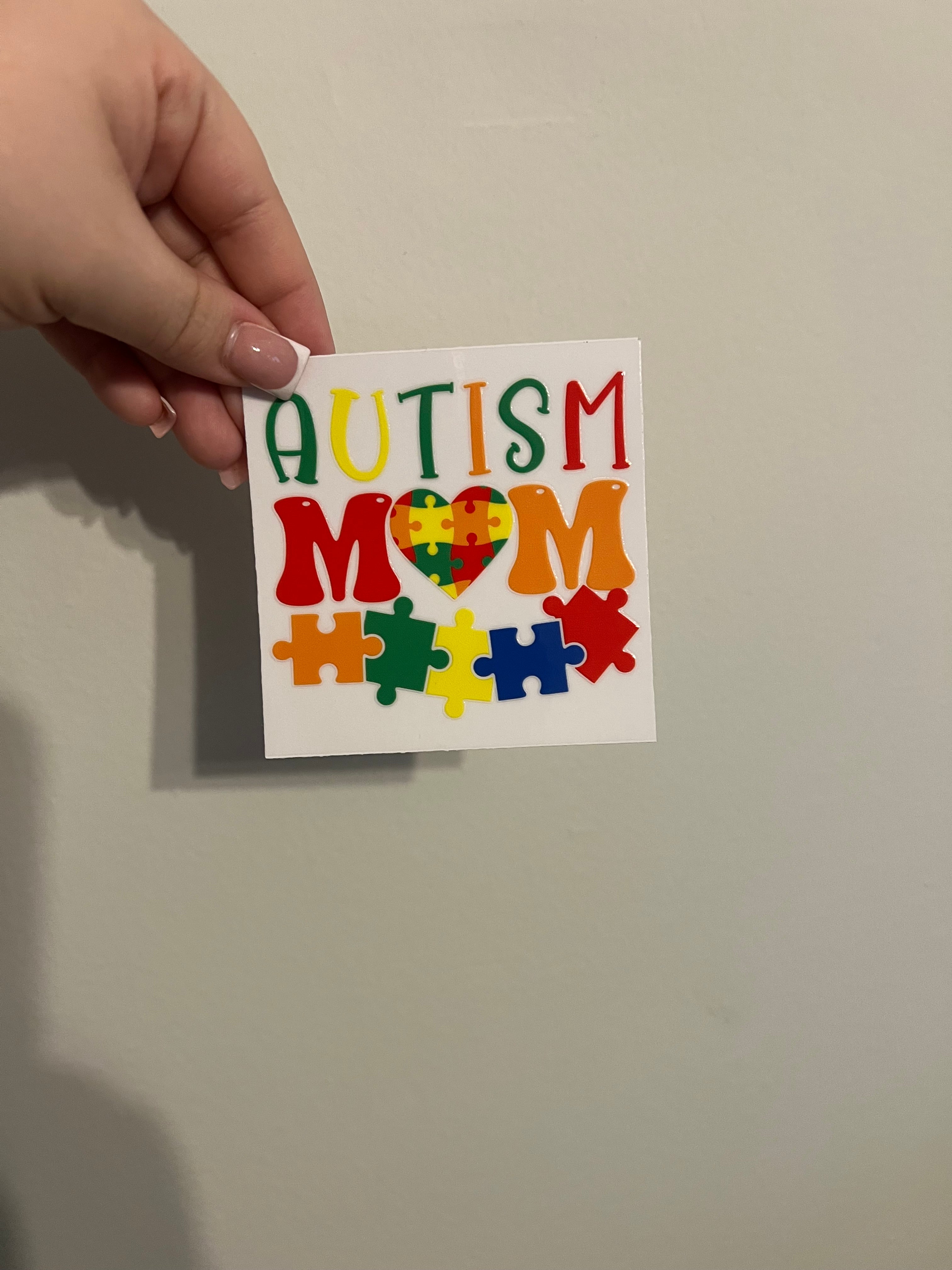 Autism Mom Decal